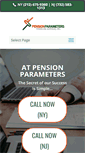 Mobile Screenshot of pensionparameters.com